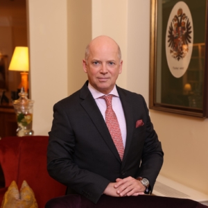 Christian Hofer, Eigentümer Hotel Kaiserhof Wien und Kitzbühel